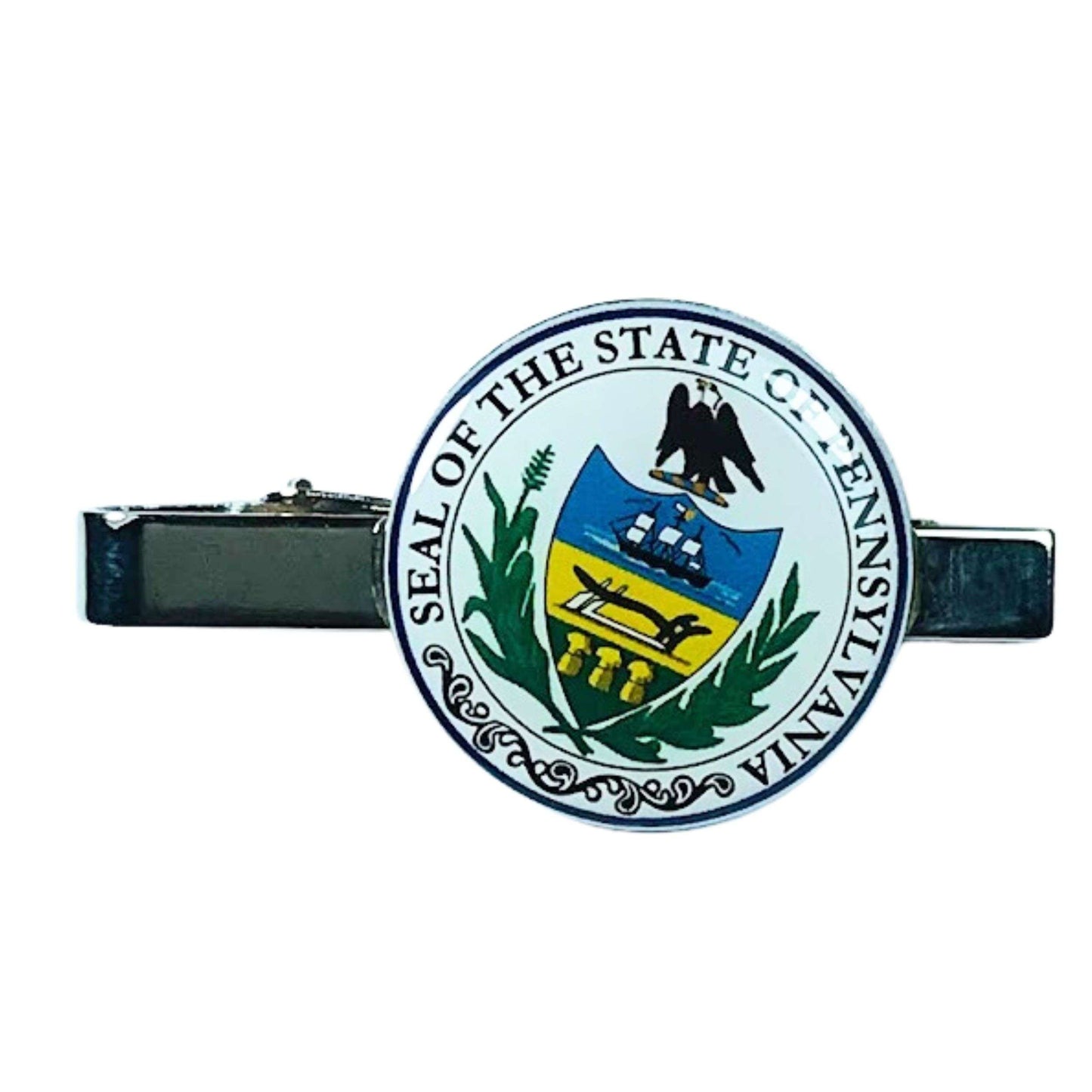 Tie Clip - Pennsylvania State Coat of Arms - USA