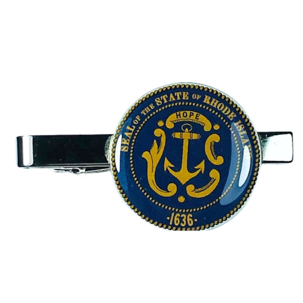 Pince à cravate - Bouclier de l'État de Rhode Island - États-Unis