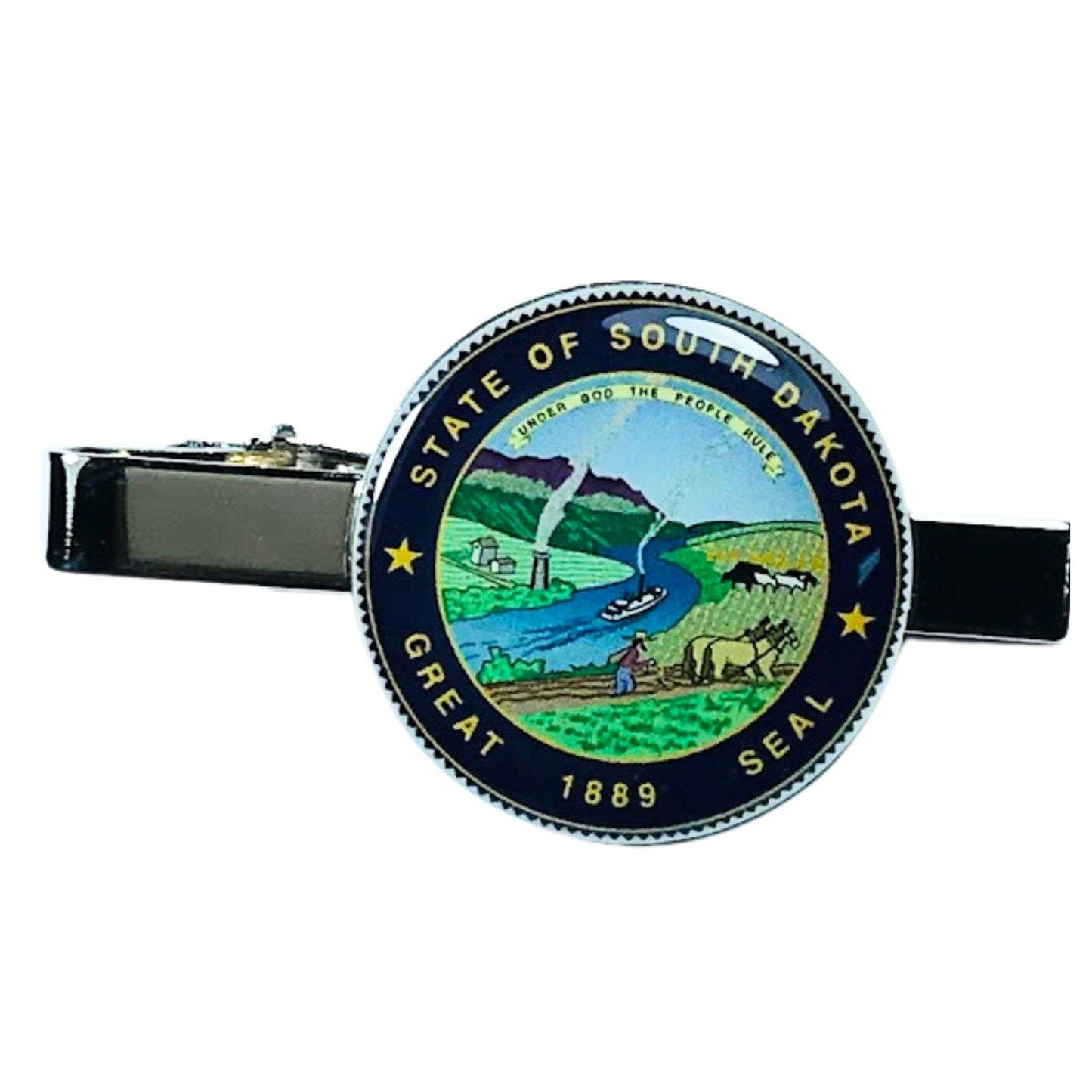 Tie Clip - South Dakota State Shield - USA