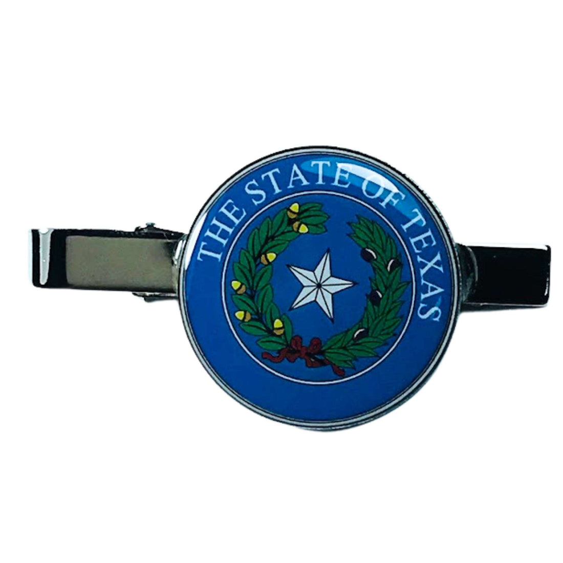 Prendedor de gravata - Escudo do Estado do Texas - EUA