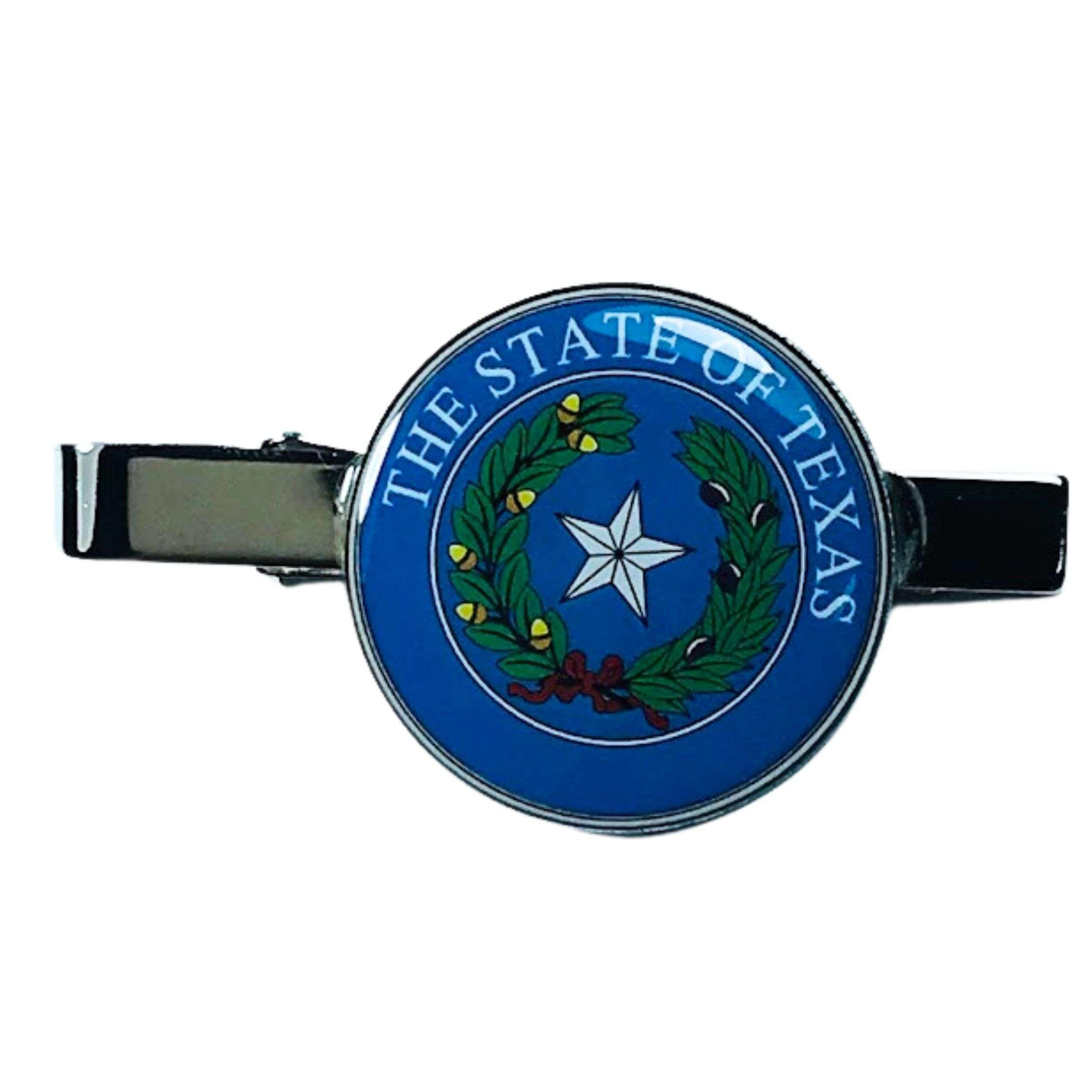 Tie Clip - Texas State Shield - USA