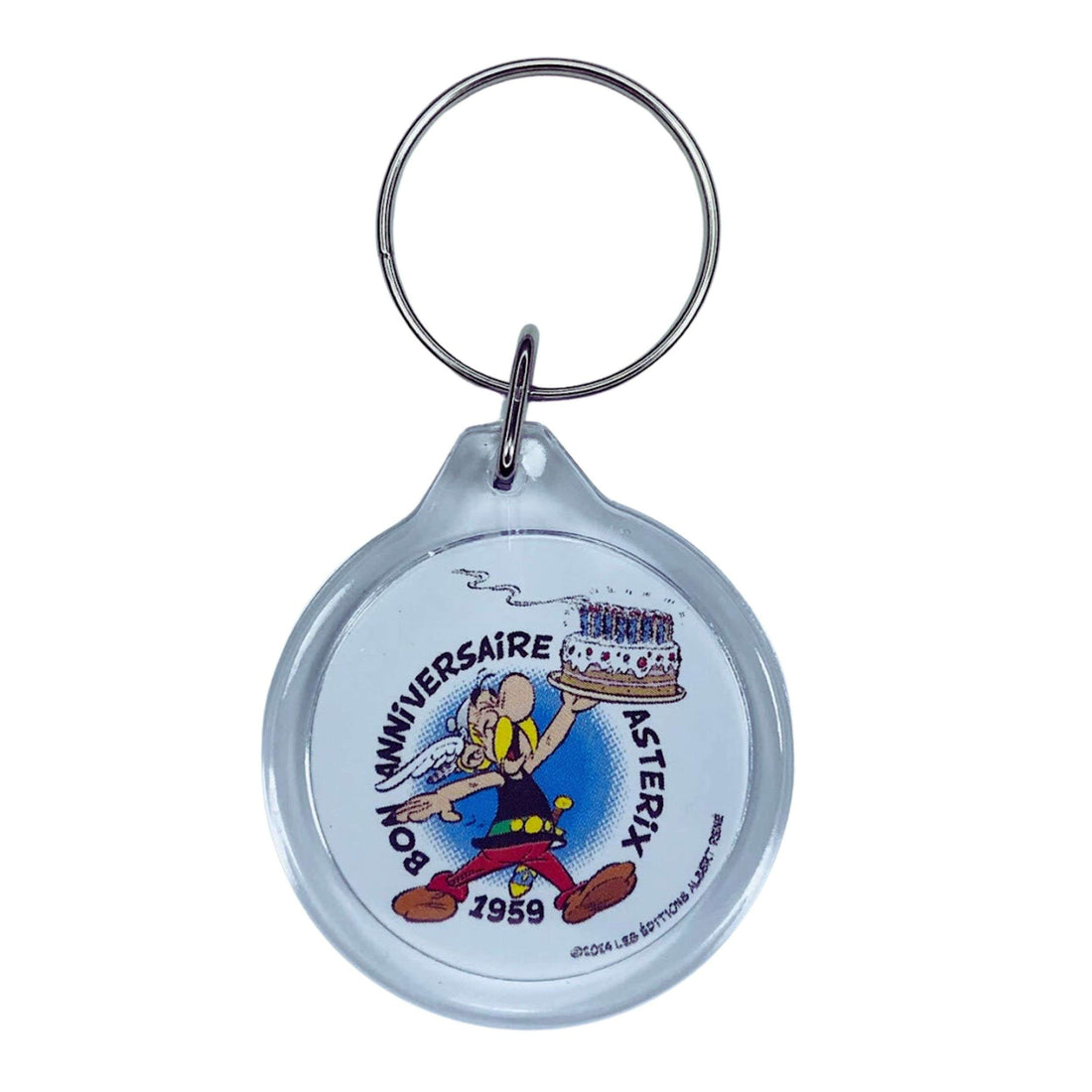 Round Keychain © Astérix - 65th Anniversary - Cake - C#62