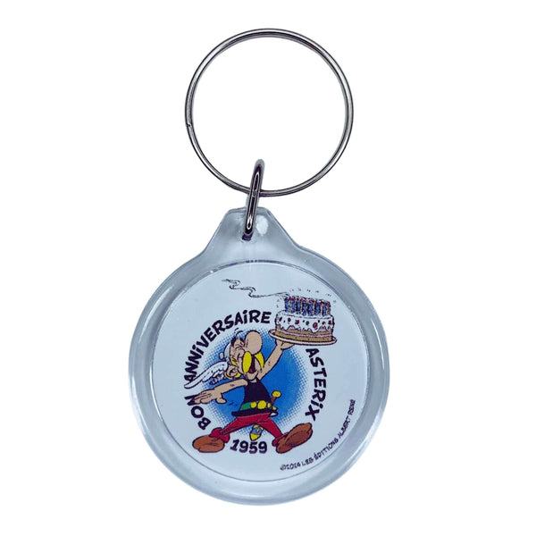 Round Keychain © Astérix - 65th Anniversary - Cake - C#62