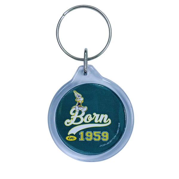Round Keychain © Astérix - Born 1959 - Green - C#102