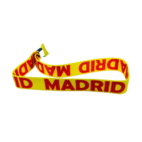 Pulseira - Amarela - Madrid Turismo - P364