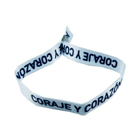 Pulsera Atletico De Madrid Coraje Y Corazon P411