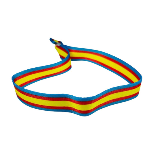 Pulsera Azul Claro Bandera Espana P299