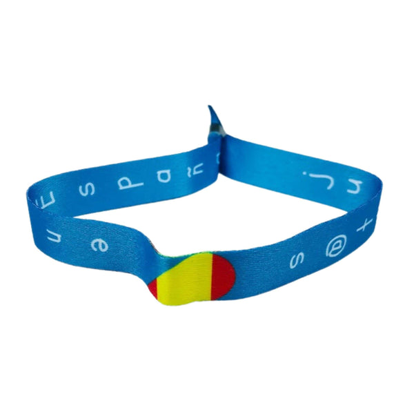 Pulseira - Azul - Junt@s Em Espanha - P384