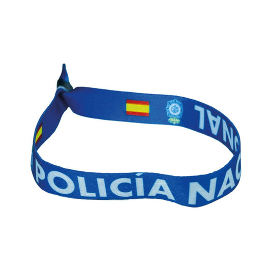 Pulsera Azul Policia Nacional P1297