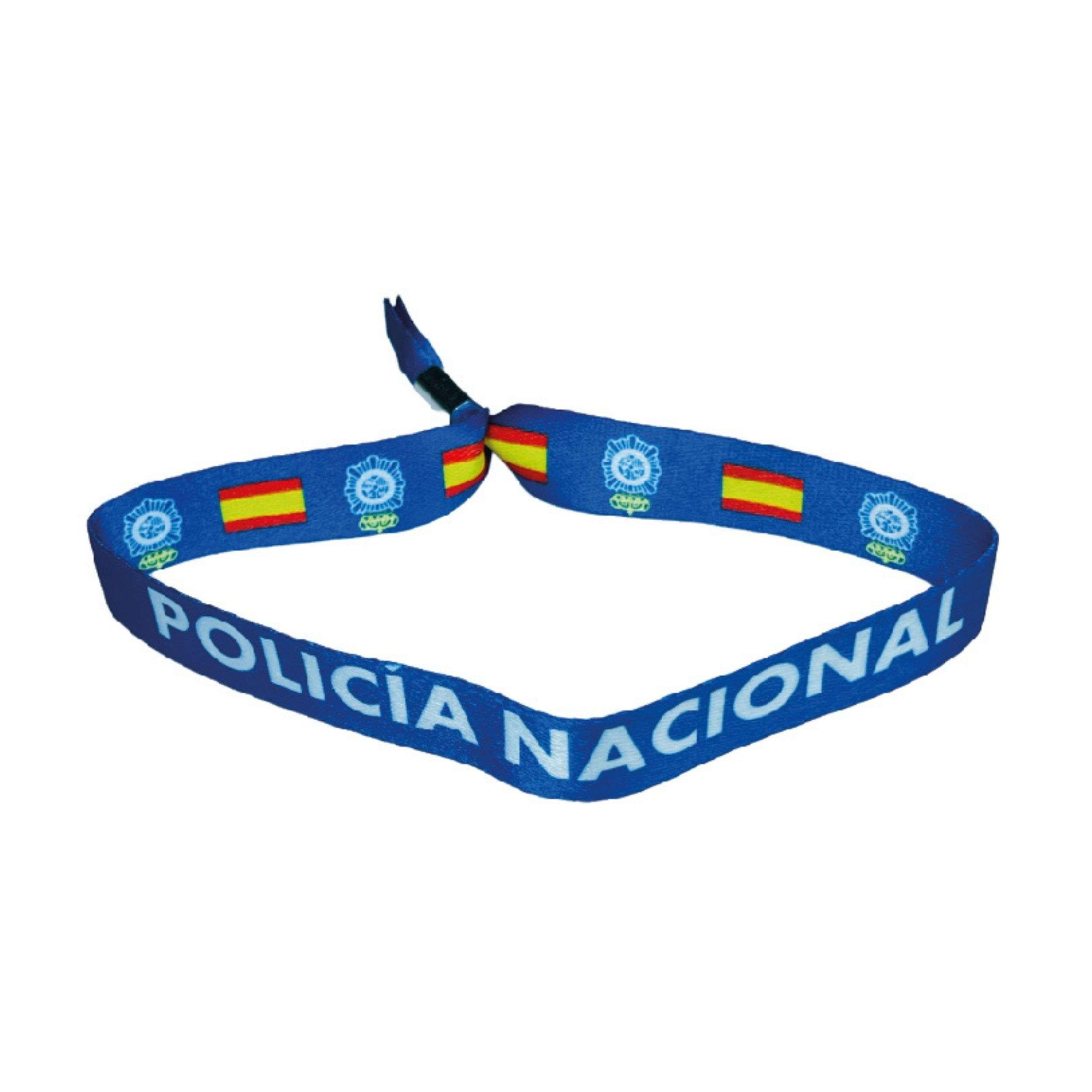 Pulsera Azul Policia Nacional P1299