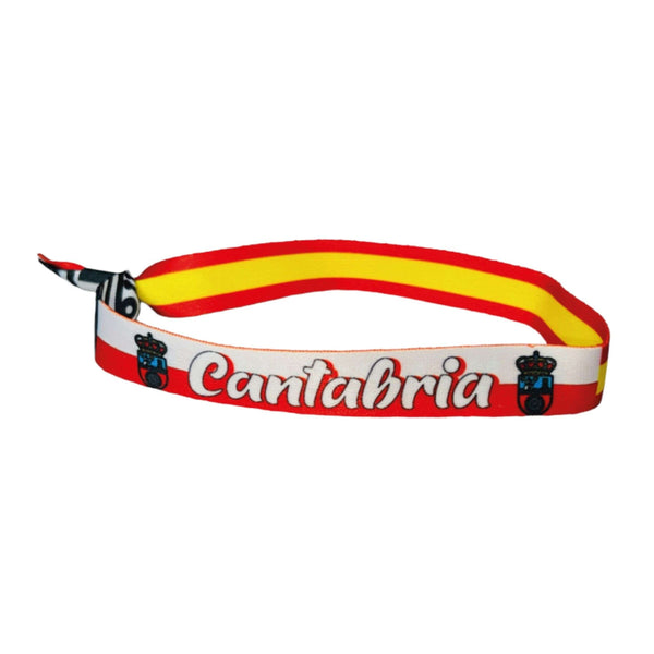 Pulsera - Bandera Cantabria Y España - P2670
