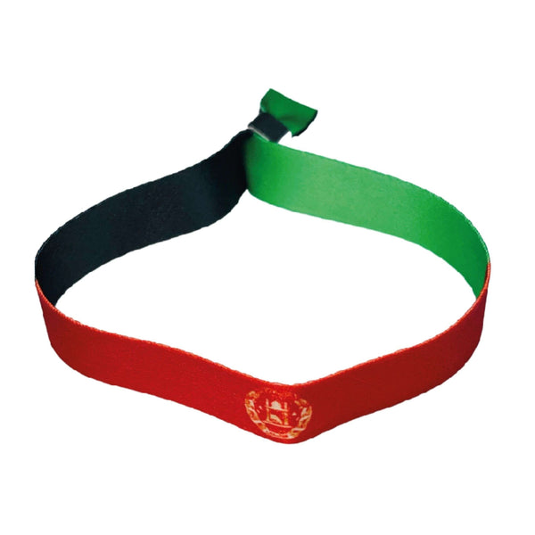 Pulsera - Bandera de Afganistán - P2605