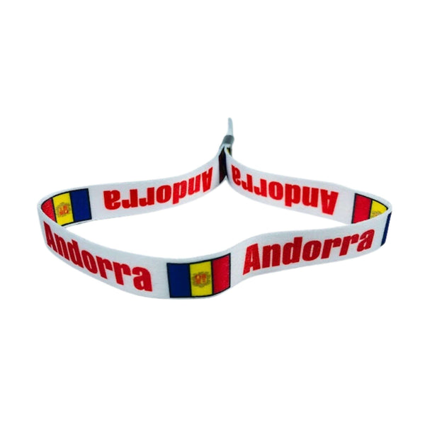 Bracelet - Flag of Andorra - P1011