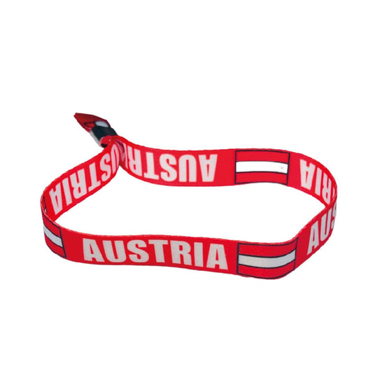 Pulsera Bandera De Austria P1014