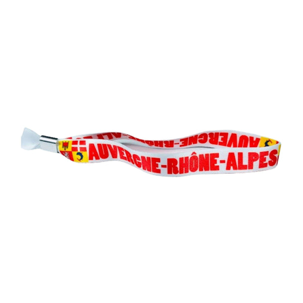 Bracelet - Flag of Auvergne Rhône Alpes - France - P1565
