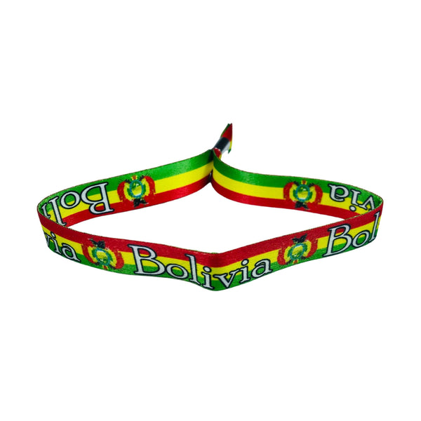 Bracelet - Bolivia Flag - P1060