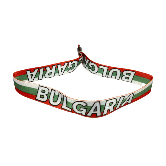 Pulsera Bandera De Bulgaria P987