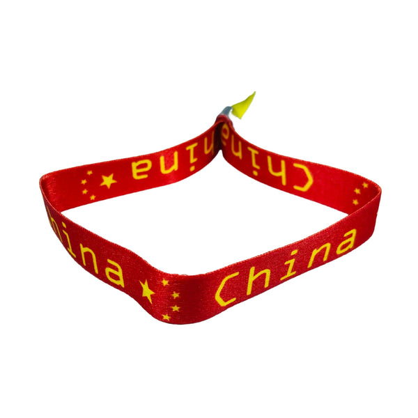Bracelet - China Flag - P862