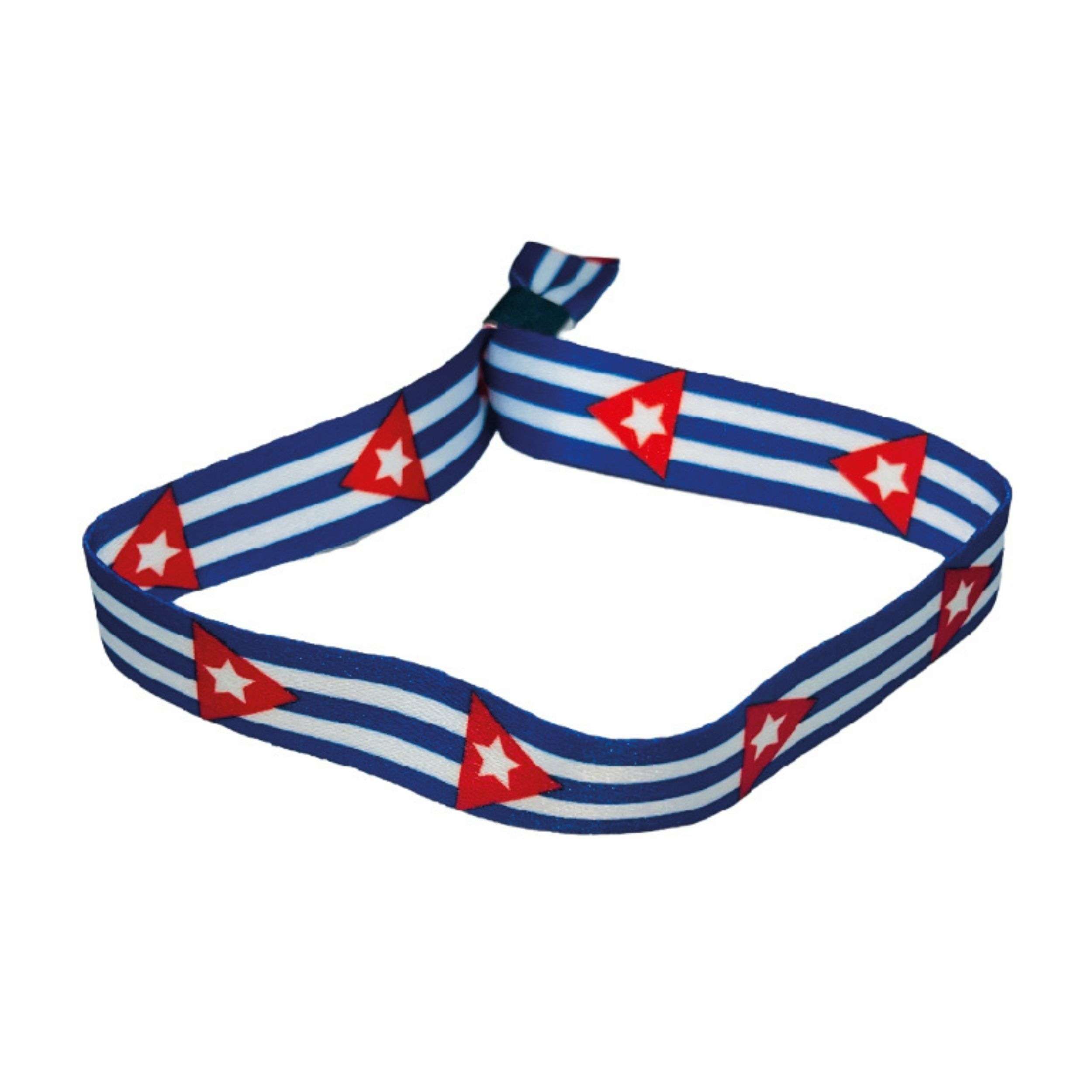 Pulsera Bandera De Cuba P1096