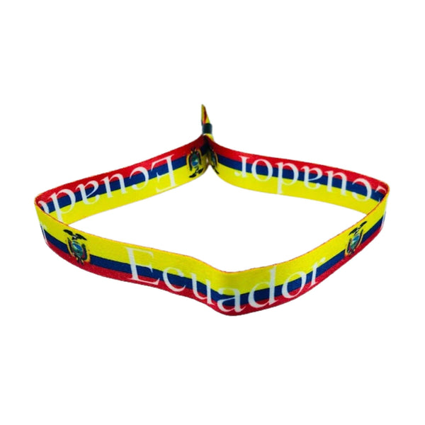 Bracelet - Ecuador flag - P1070