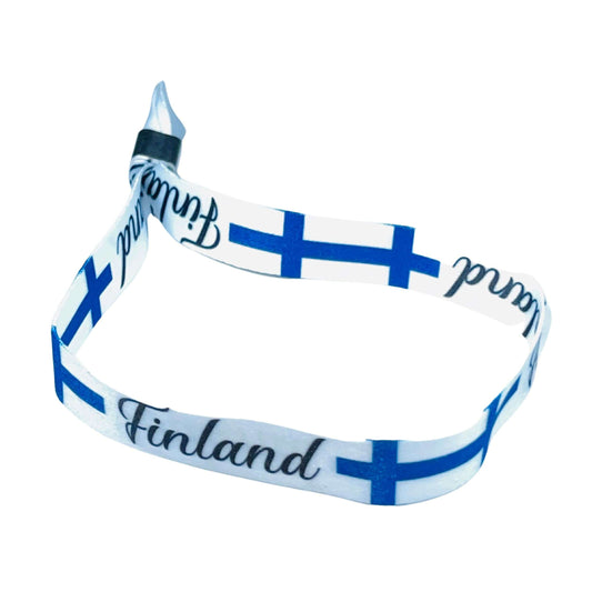 Pulsera Bandera De Finlandia P2717