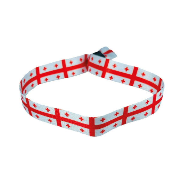 Bracelet - Georgia Flag - P1002
