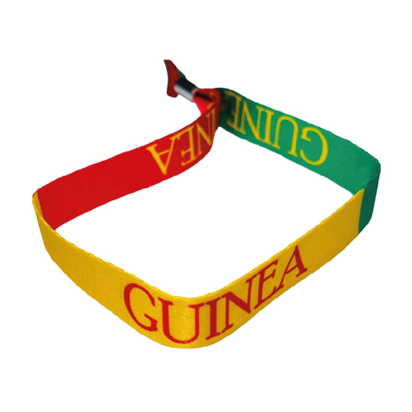 Pulseira - Bandeira da Guiné – P709