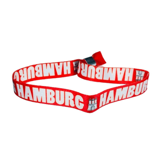 Pulsera Bandera De Hamburg Texto Alemania P2342