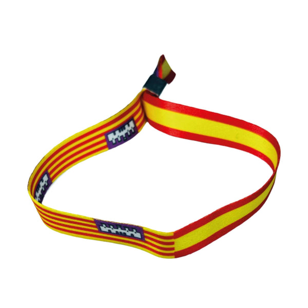 Bracelet - Flag of the Balearic Islands and Spain - P2657