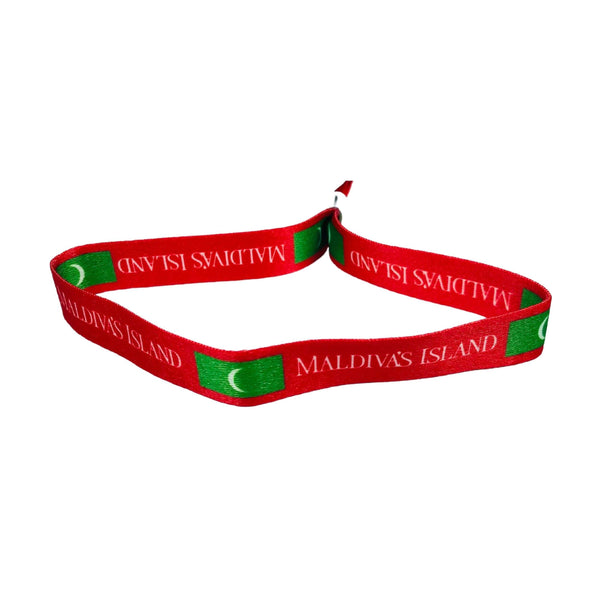 Armband - Flagge der Malediven - P879