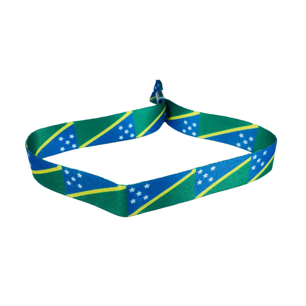 Pulseira - Bandeira das Ilhas Salomão - P1114
