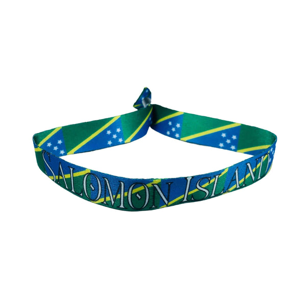 Pulseira - Bandeira das Ilhas Salomão - P1115