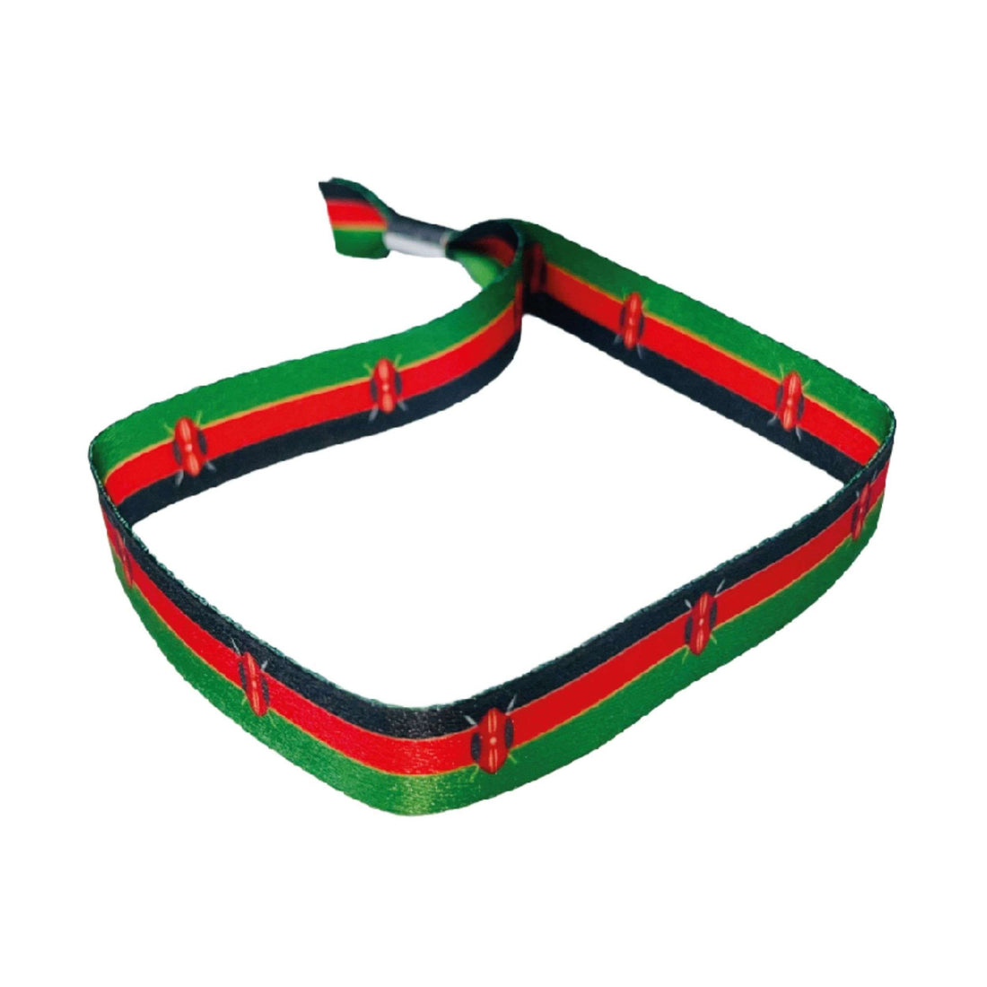Pulseira - Bandeira do Quénia – P714