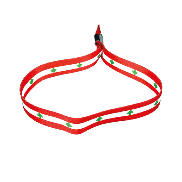Bracelet - Flag of Lebanon – P800