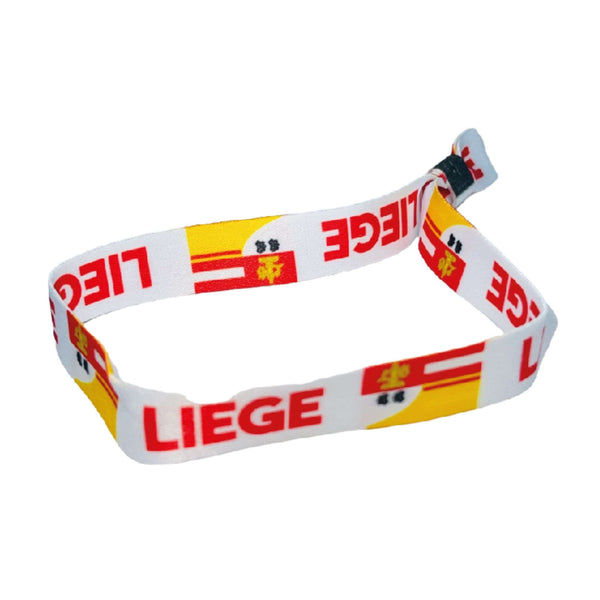 Armband - Flagge von Lüttich - Belgien - P2176