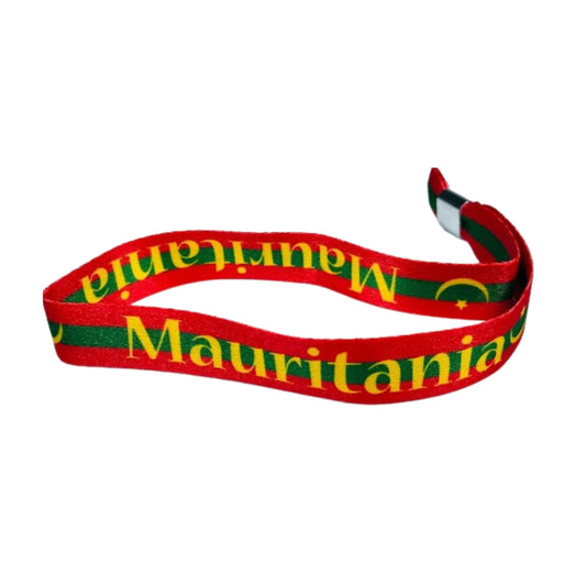 Pulsera Bandera De Mauritania P727