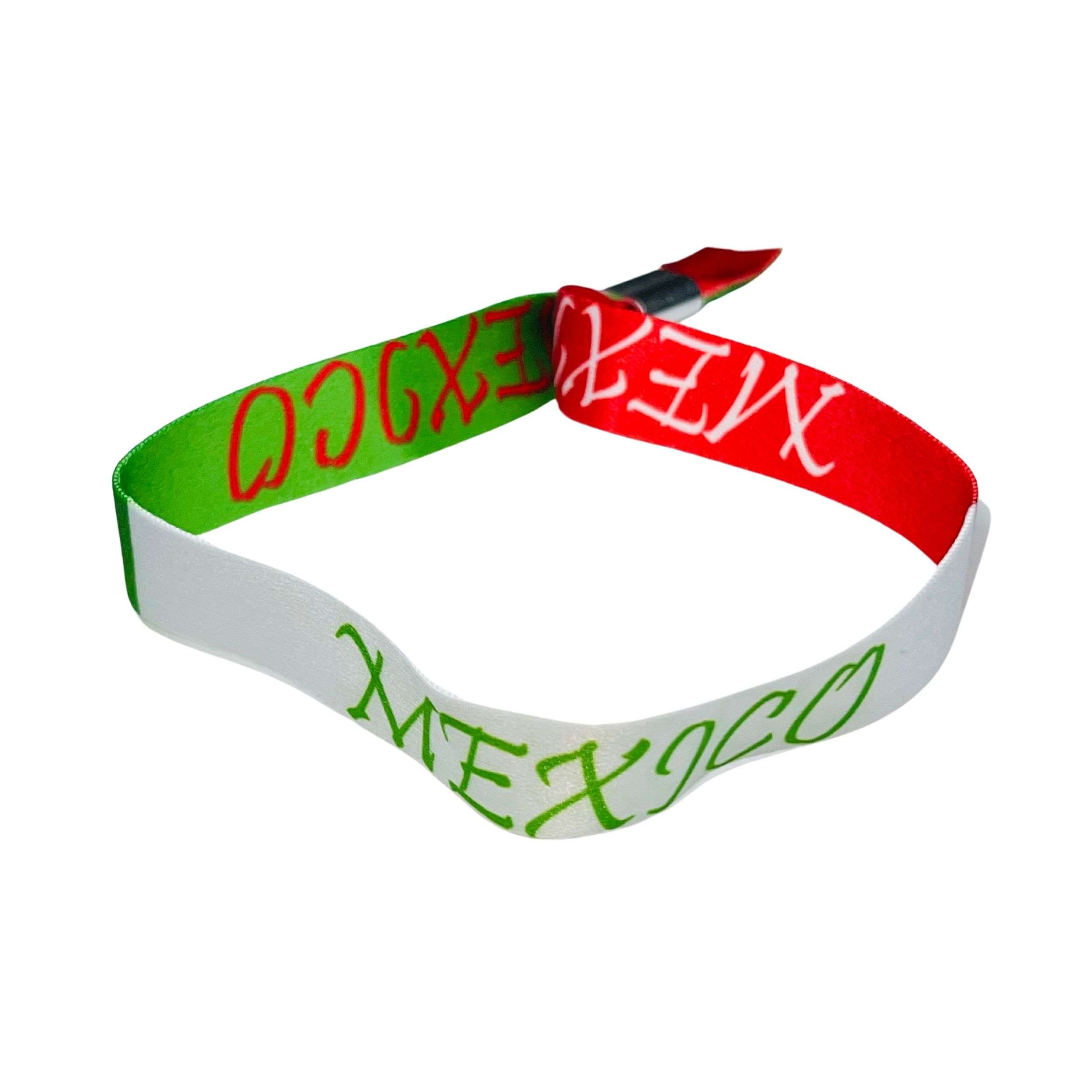 Pulsera Bandera De Mexico P1079