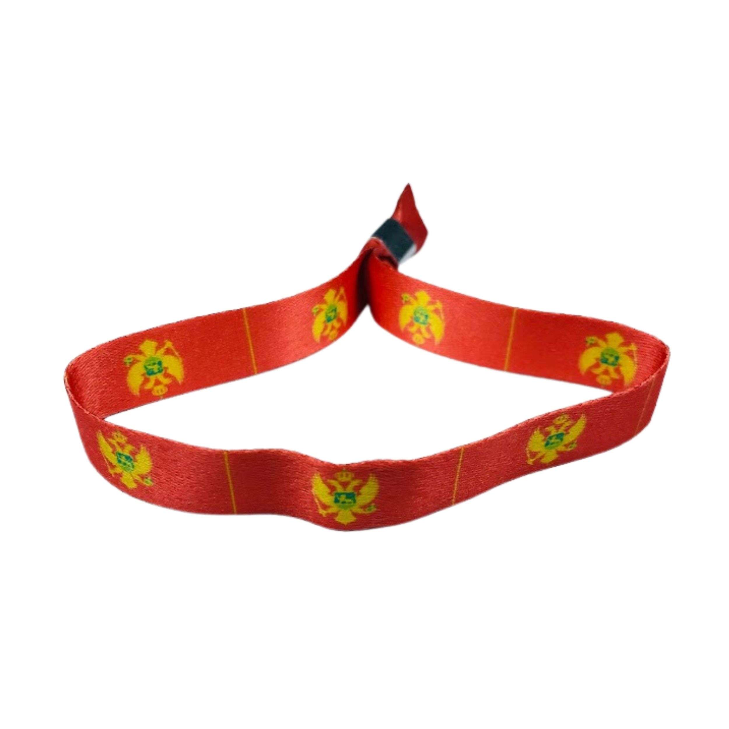 Pulsera Bandera De Montenegro P513