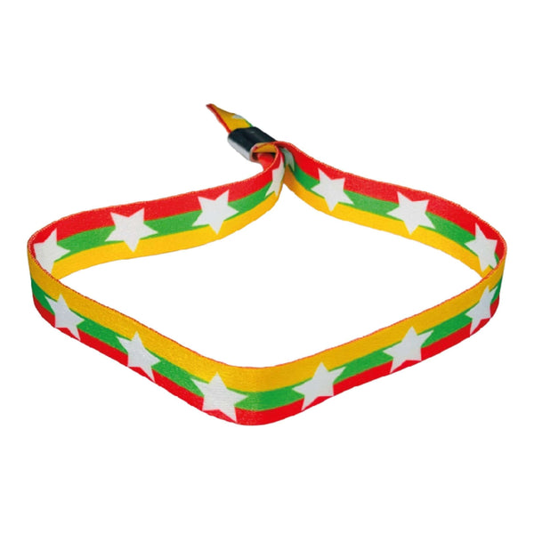 Armband - Flagge von Myanmar – P809