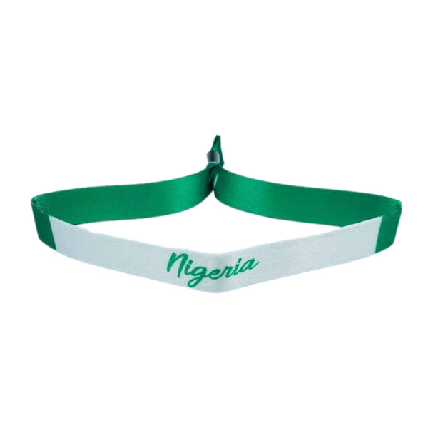 Pulseira - Bandeira da Nigéria - P741