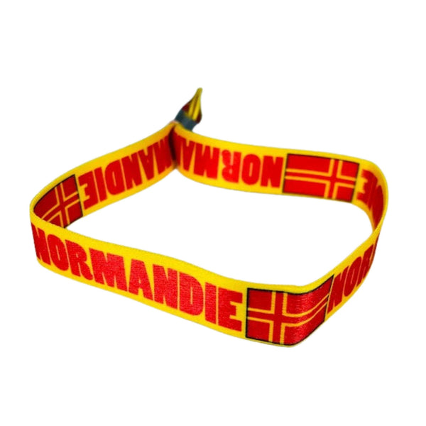 Bracelet - Normandy Flag - France - P1525