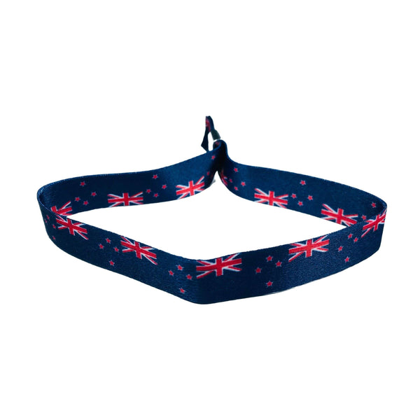 Pulseira - Bandeira da Nova Zelândia - P1142