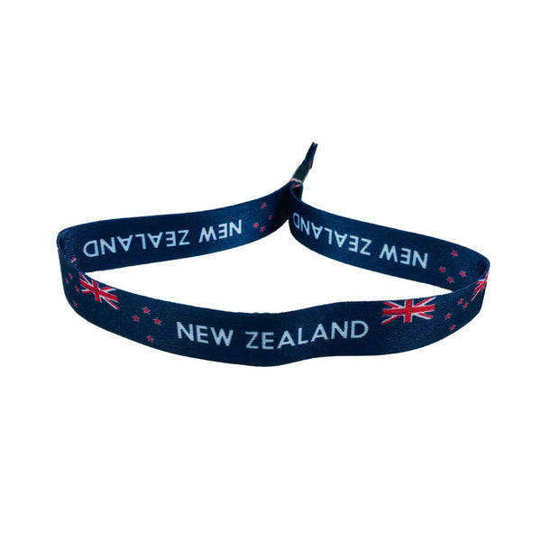 Pulseira - Bandeira da Nova Zelândia - P1143