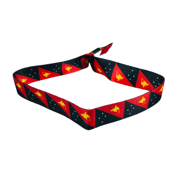 Pulseira - Bandeira da Papua Nova Guinéia - P1146