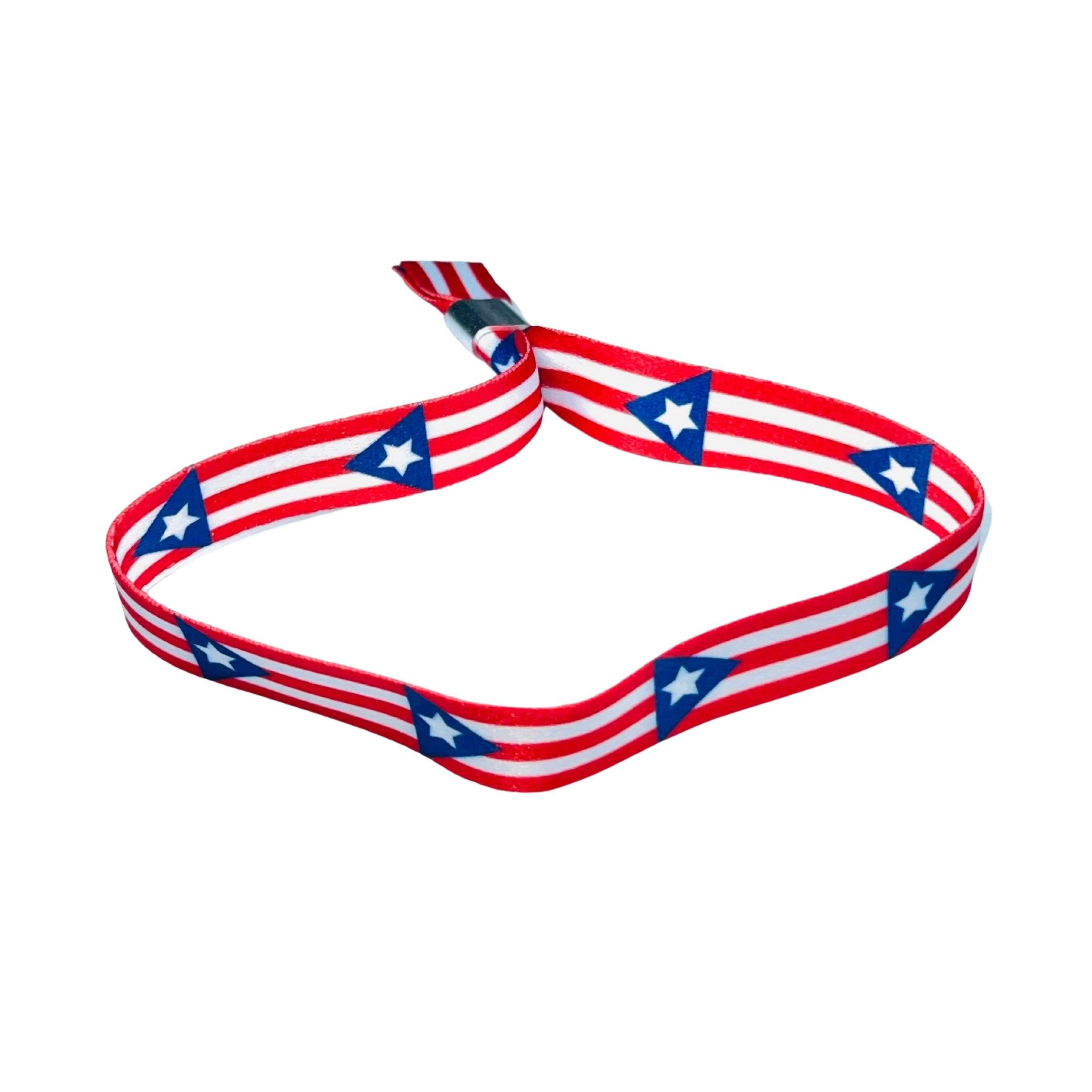 Pulsera Bandera De Puerto Rico P1087