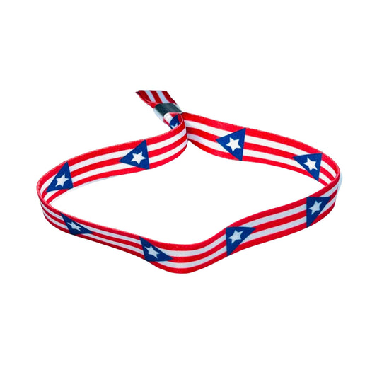 Pulsera Bandera De Puerto Rico P1087