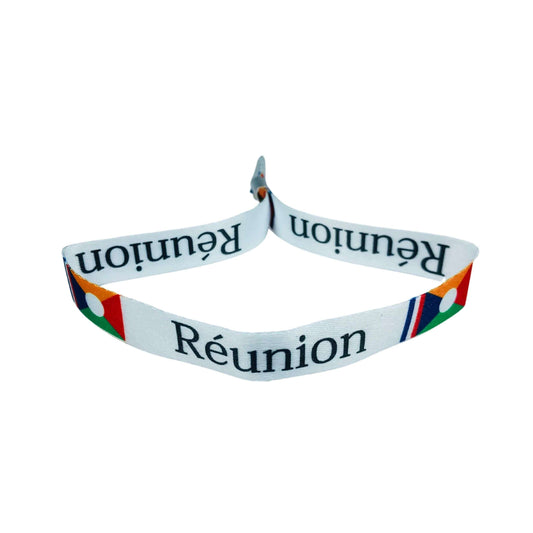 Pulsera Bandera De Reunion P778