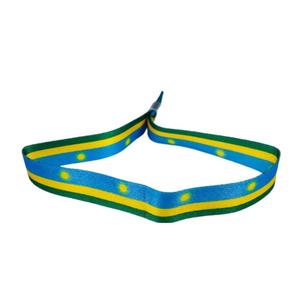 Pulseira - Bandeira de Ruanda - P742