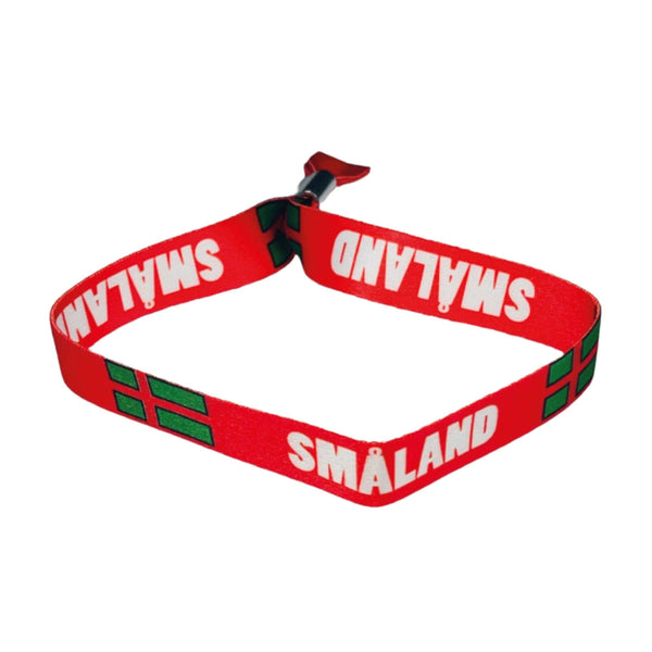 Armband - Flagge von  Småland - Schweden - P2107