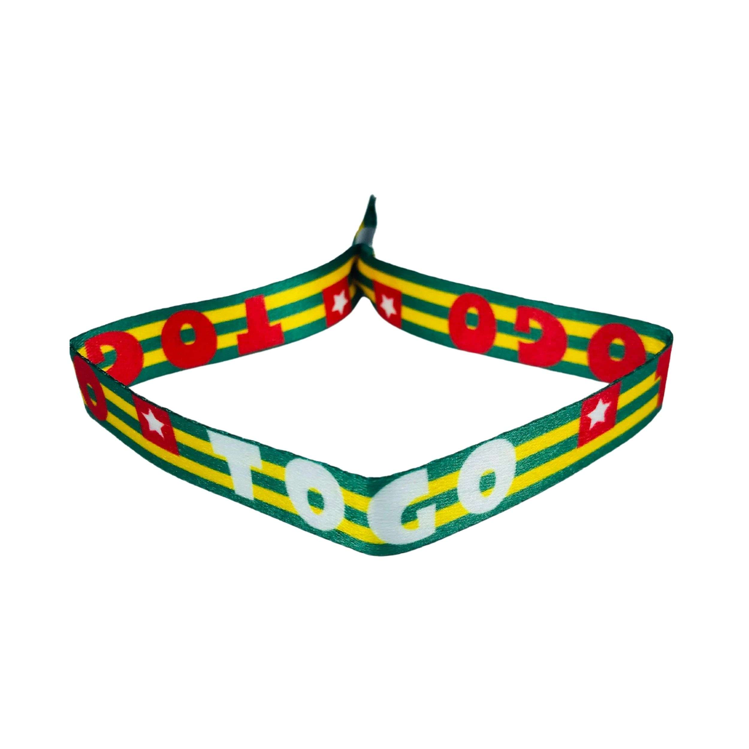 Pulsera Bandera De Togo P766